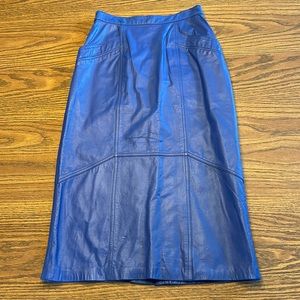 Vintage Together 80’s/90’s Leather Skirt